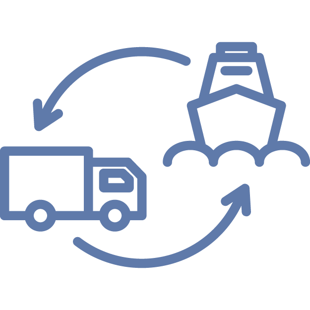 End-to-end<br />
Import and Export