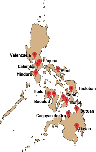 eShip D2D Depot Locations